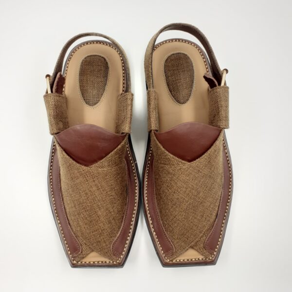 116 Rustic Peshawari Chappal - Image 10