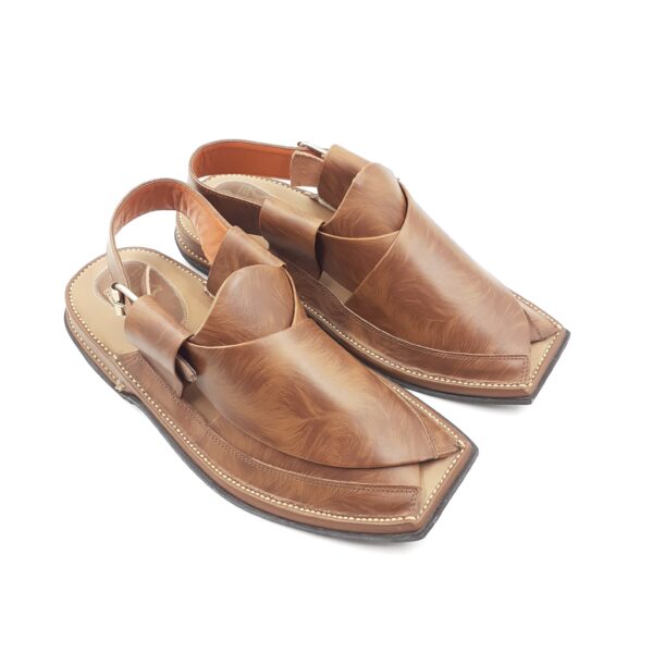 116 Rustic Peshawari Chappal - Image 7