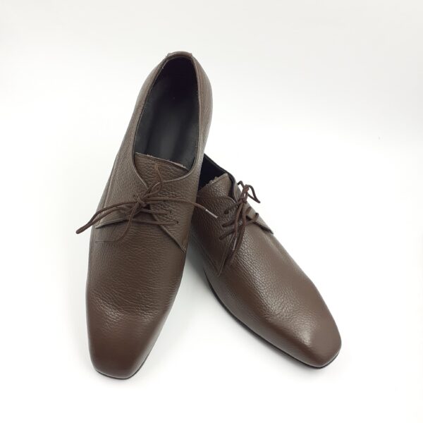 507- Brown Laces Single sole Shoes