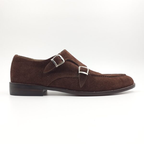 512-Suede D-Buckle Leather Shoes - Image 3