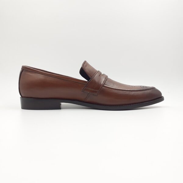 516-Brown Loafer Footwear for Men - Image 3