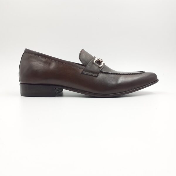 519-Dark Brown Single Sole Footwear - Image 3