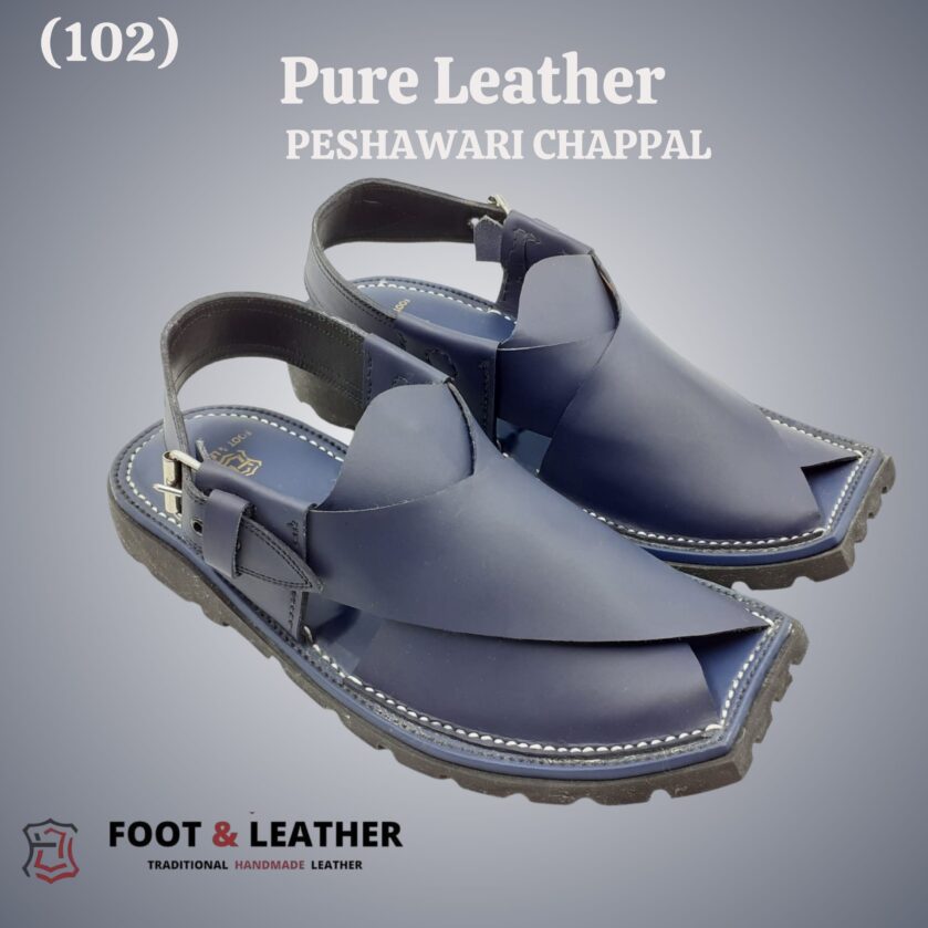 Pure Leather Peshawari Chappal (102)
