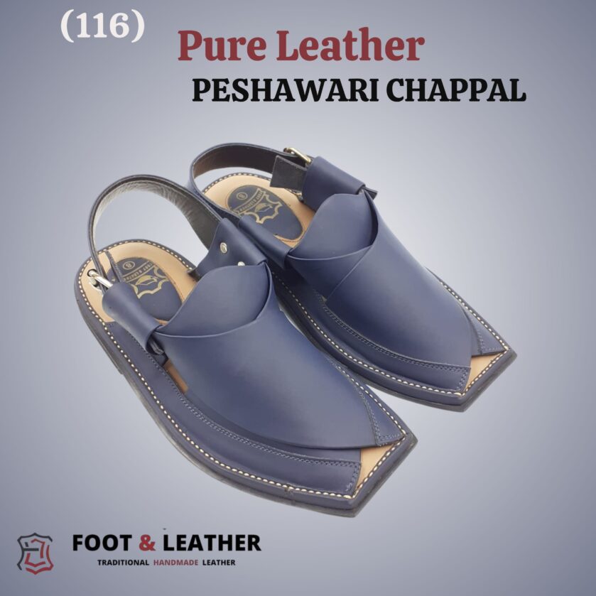 Pure Leather Peshawari Chappal (116)