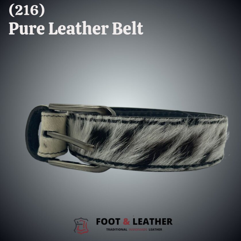 (216) Pure Leather Belt - Image 5