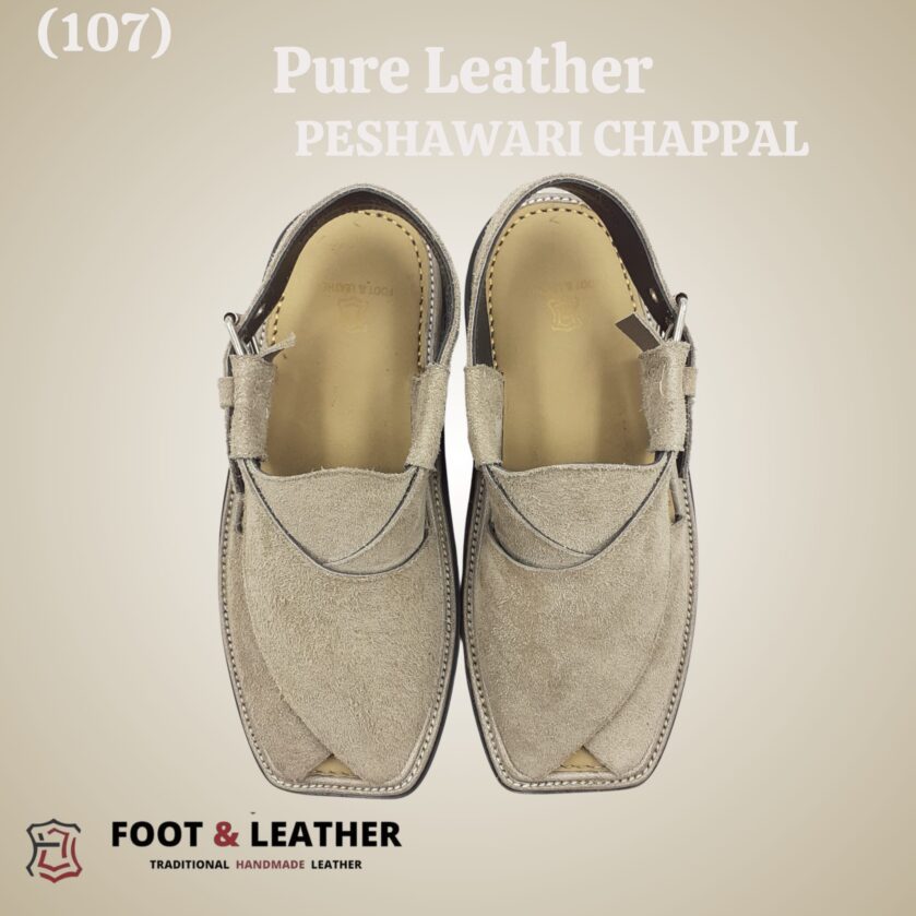 Pure Leather Peshawari Chappal (107) - Image 2