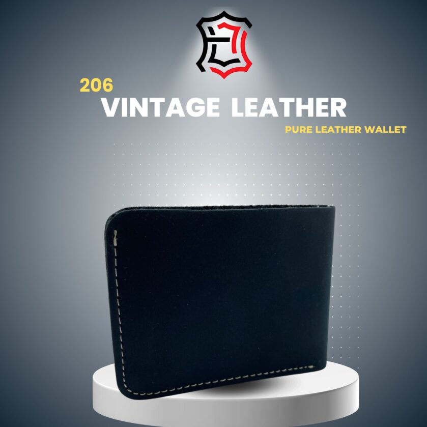 – Vintage Leather | Pure Leather Wallet - Image 4