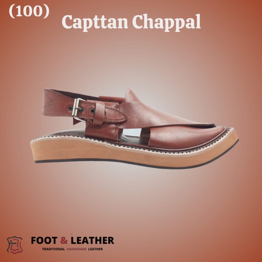 Capttan Chappal (100)  Pure Leather - Image 2