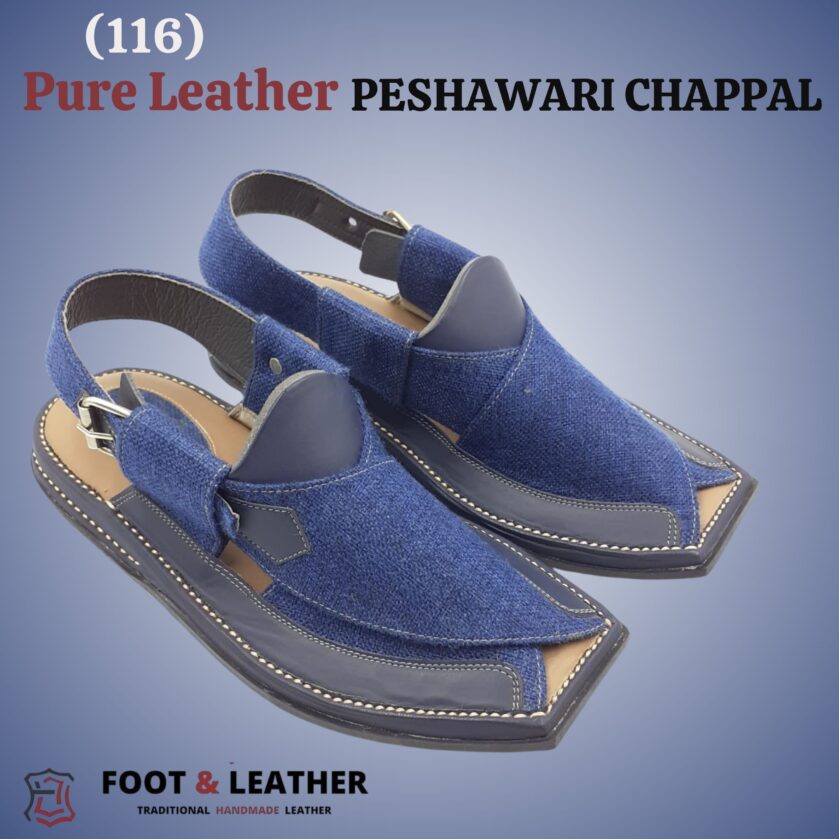 Pure Leather Peshawari Chappal (116)