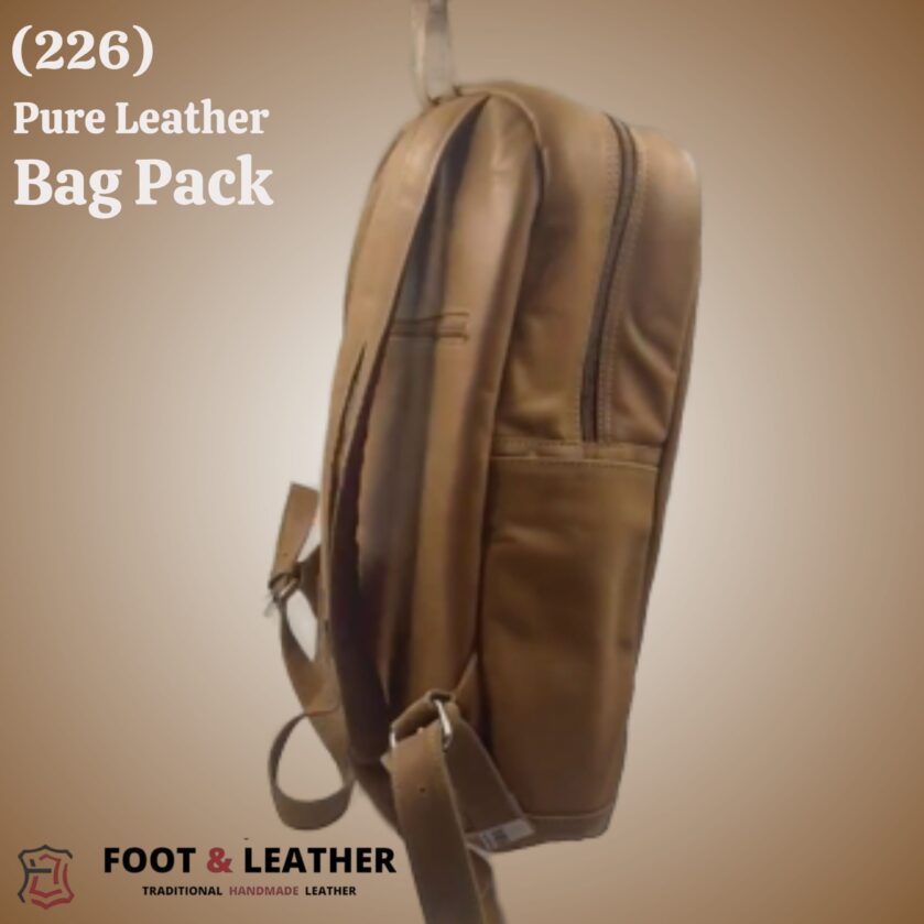 Pure Leather Stylish Bag 226 Brown - Image 5