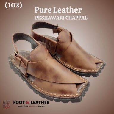 Pure Leather Peshawari Chappal (102)