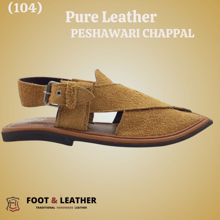 Pure Leather Peshawari Chappal (104) - Image 2