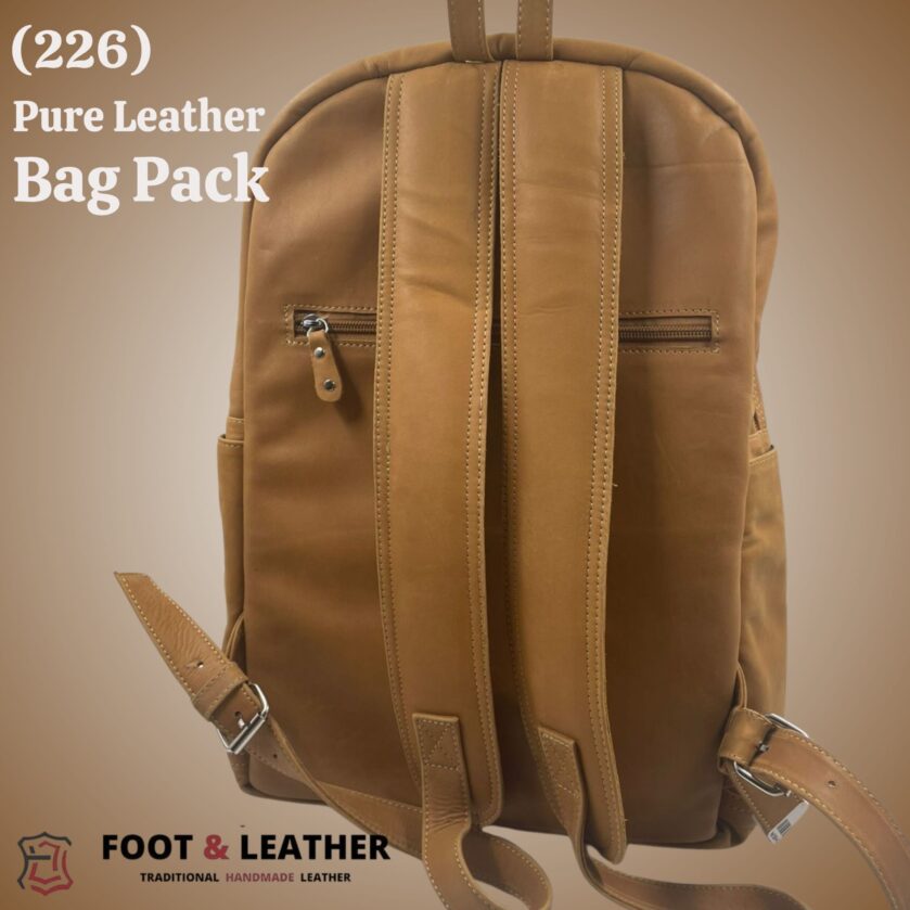 Pure Leather Stylish Bag 226 Brown - Image 3