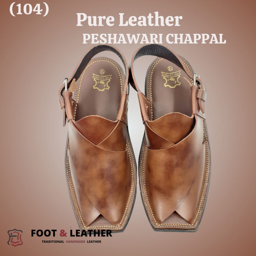 Pure Leather Peshawari Chappal (104)