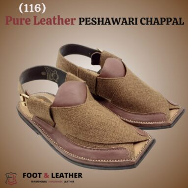 Pure Leather Peshawari Chappal (116)