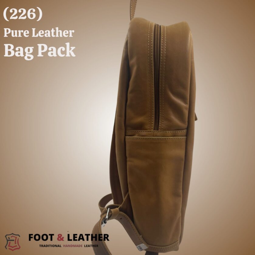 Pure Leather Stylish Bag 226 Brown - Image 2