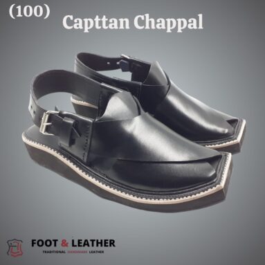 Capttan Chappal (100)  Pure Leather