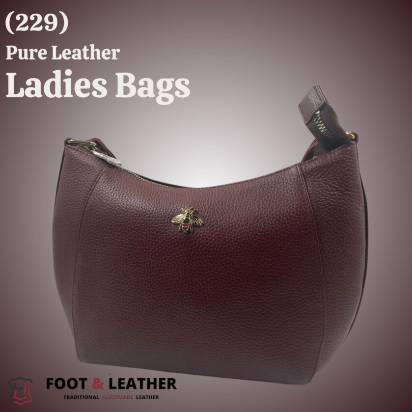 Ladies Pure Leather Bag – Item Code: 229 - Image 3