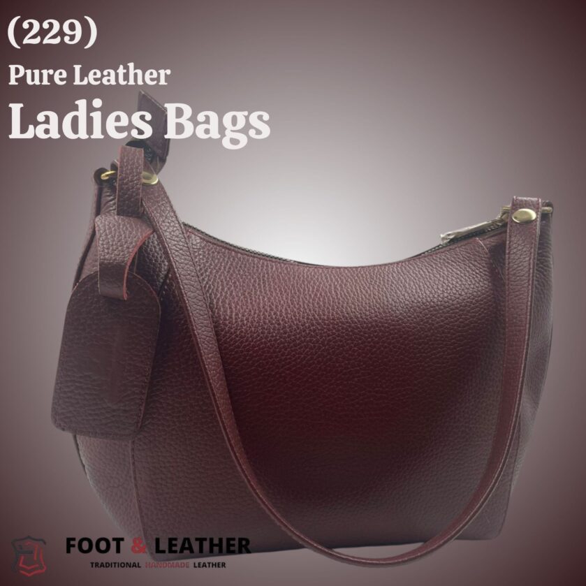 Ladies Pure Leather Bag – Item Code: 229 - Image 4