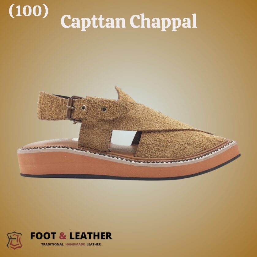 Capttan Chappal (100)  Pure Leather - Image 2