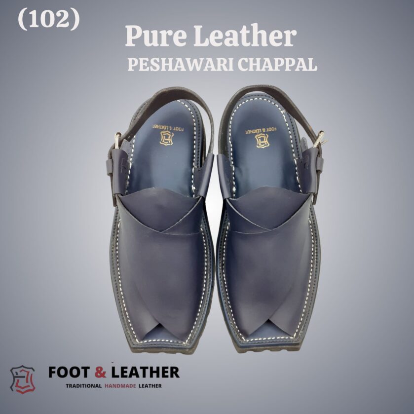 Pure Leather Peshawari Chappal (102) - Image 3