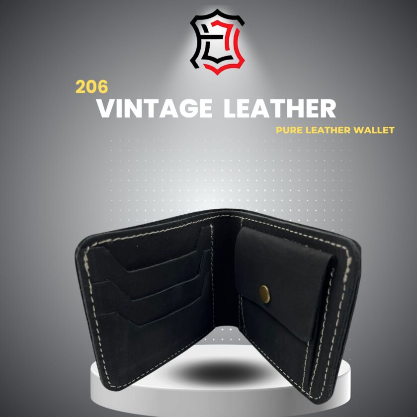 Vintage Leather | Pure Leather Wallet - Image 3