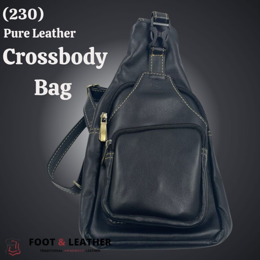 Premium Leather Crossbody Bag 230 - Image 3