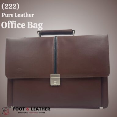 (222) Pure Leather Office Bag – Foot & Leather