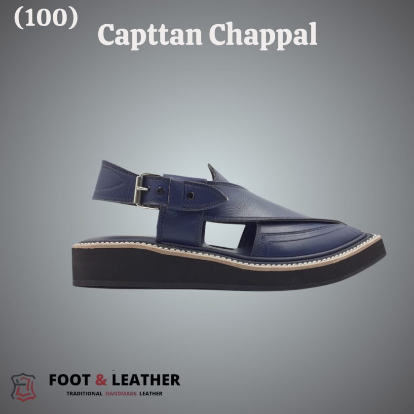 Capttan Chappal (100)  Pure Leather - Image 4