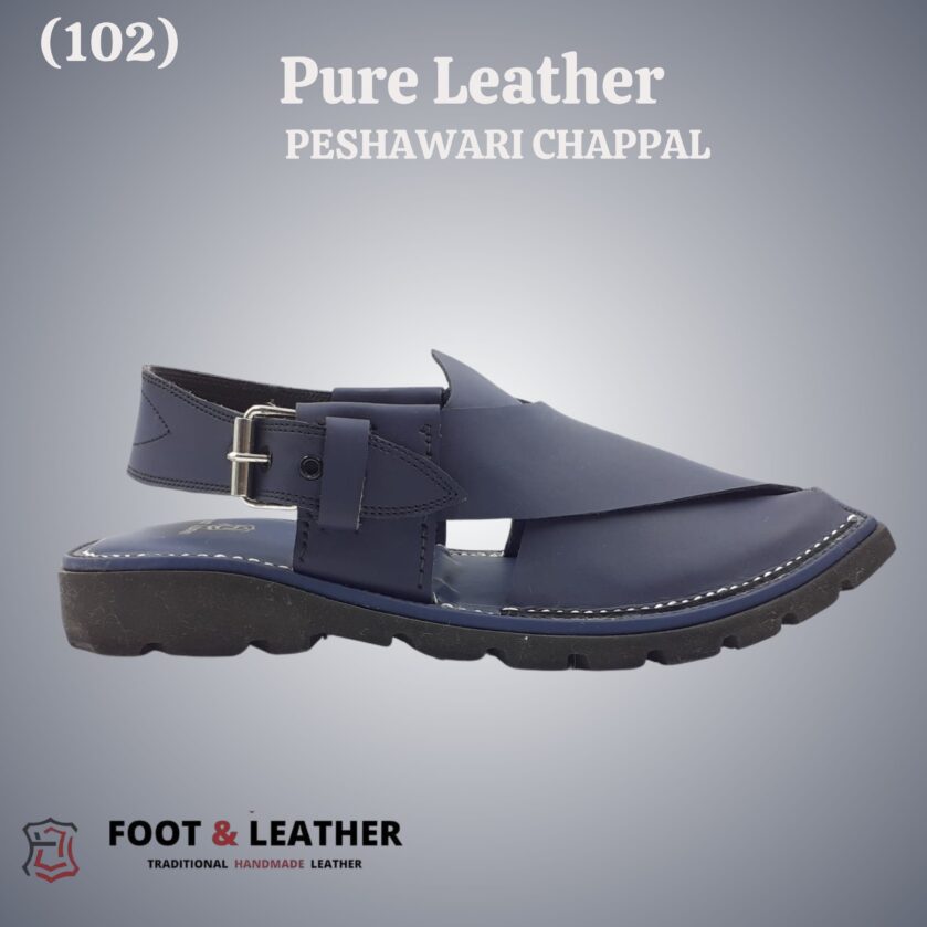 Pure Leather Peshawari Chappal (102) - Image 2