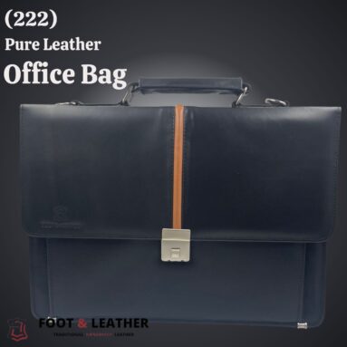 (222) Pure Leather Office Bag – Foot & Leather