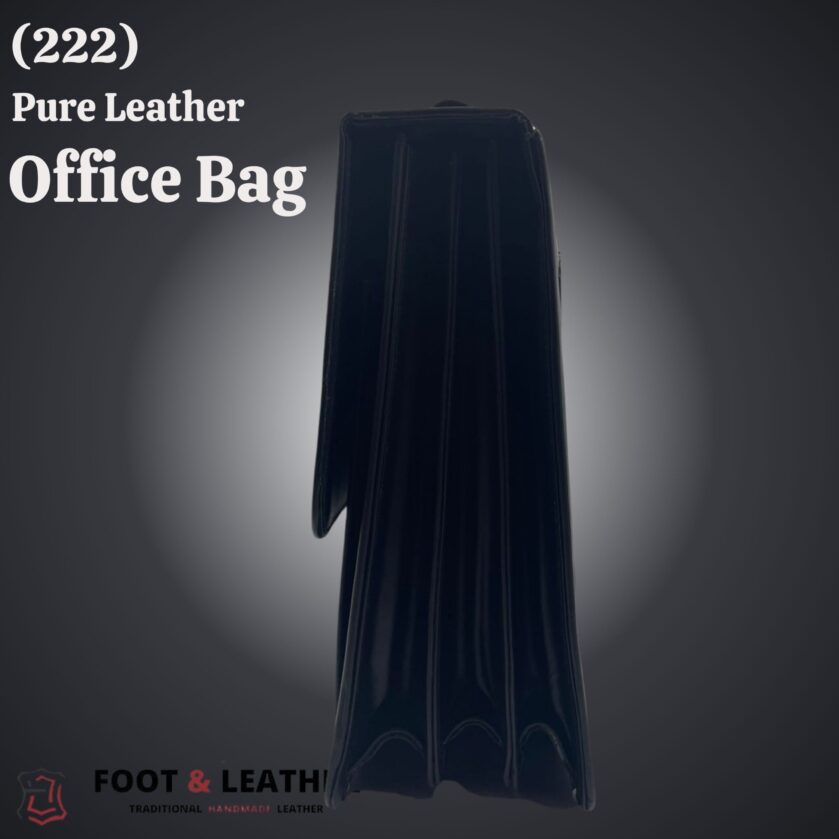 (222) Pure Leather Office Bag – Foot & Leather - Image 4