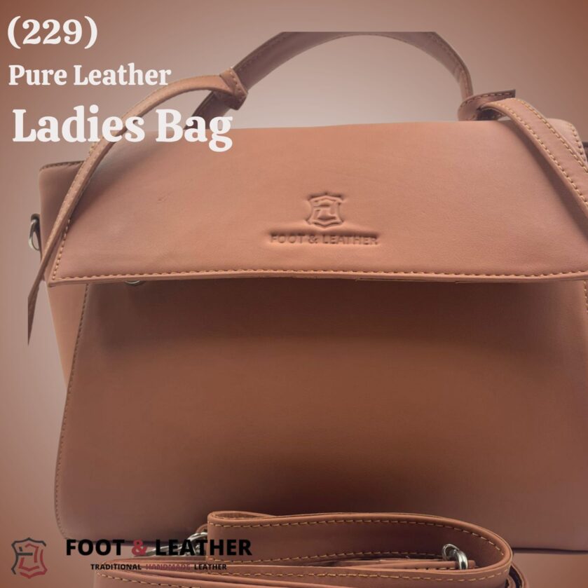 Ladies Pure Leather Bag – Item Code: 229 - Image 2