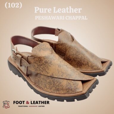 Pure Leather Peshawari Chappal (102)