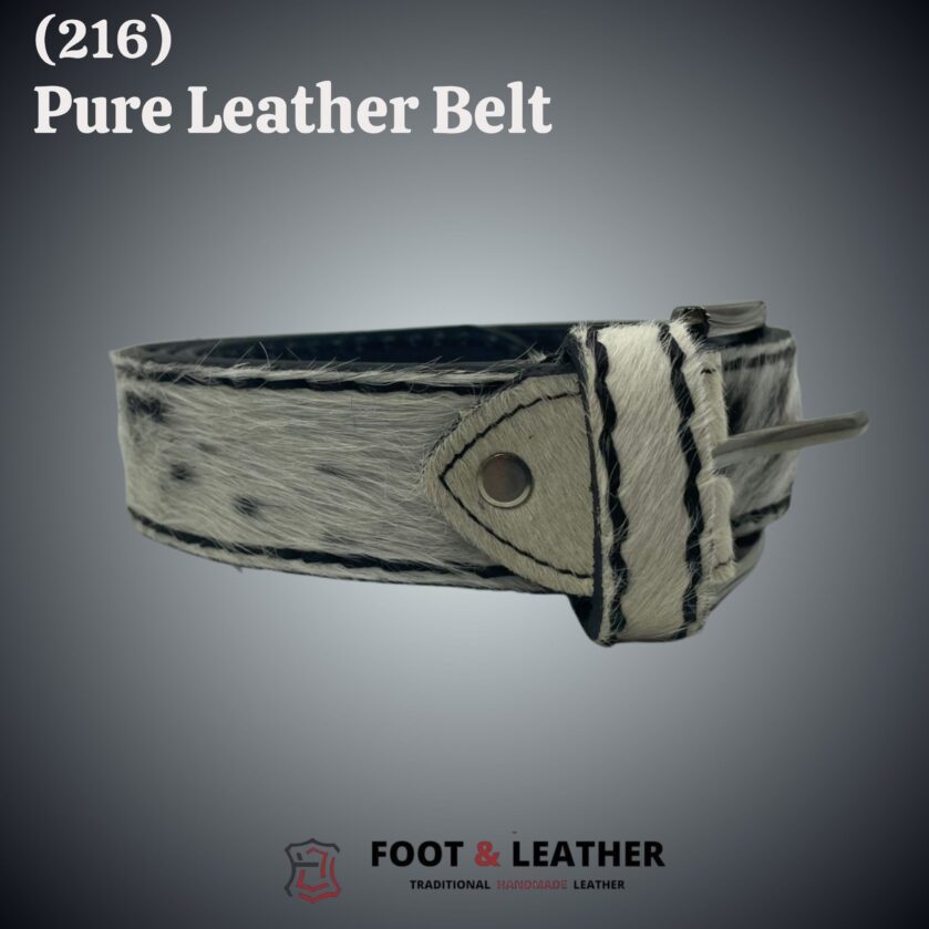 (216) Pure Leather Belt - Image 2