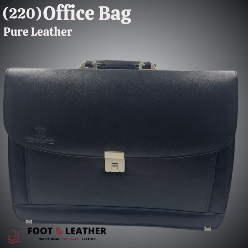 (220) Office Bag – Pure Leather | Foot & Leather