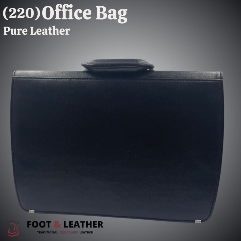 (220) Office Bag – Pure Leather | Foot & Leather - Image 3