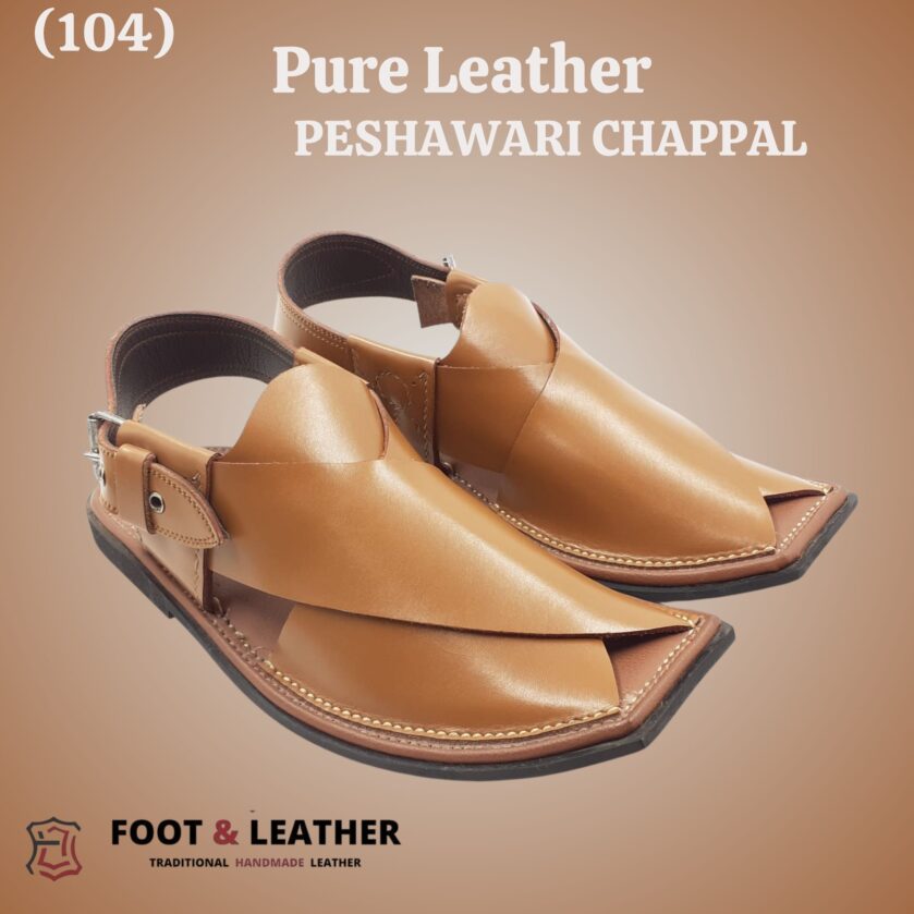 Pure Leather Peshawari Chappal (104)