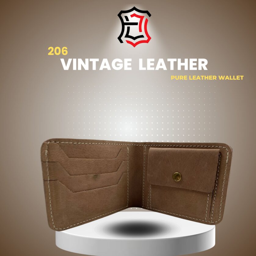 Vintage Leather | Pure Leather Wallet - Image 3