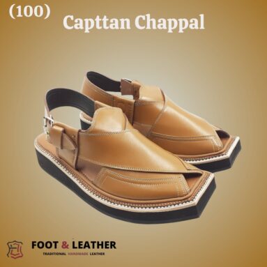 Capttan Chappal (100)  Pure Leather
