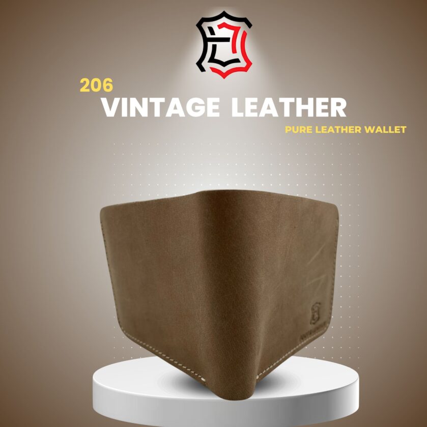Vintage Leather | Pure Leather Wallet - Image 2