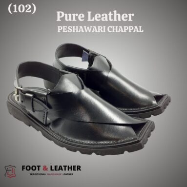 Pure Leather Peshawari Chappal (102)