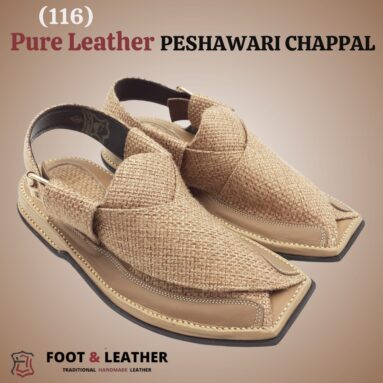 Pure Leather Peshawari Chappal (116)