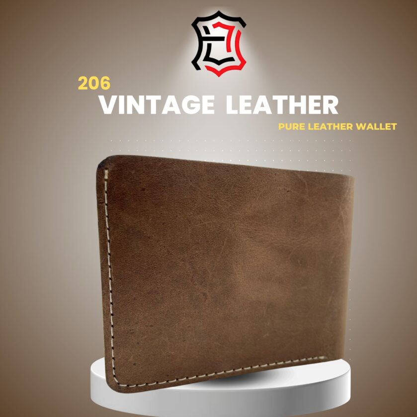 Vintage Leather | Pure Leather Wallet - Image 5