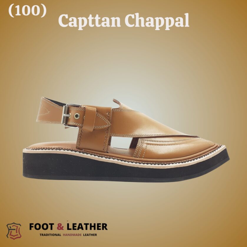 Capttan Chappal (100)  Pure Leather - Image 2