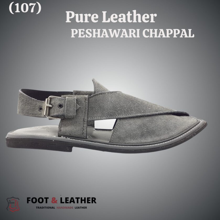 Pure Leather Peshawari Chappal (107) - Image 3