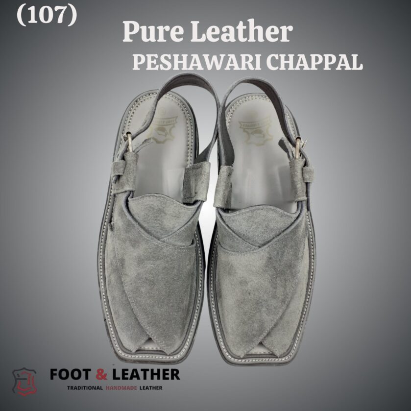 Pure Leather Peshawari Chappal (107) - Image 2