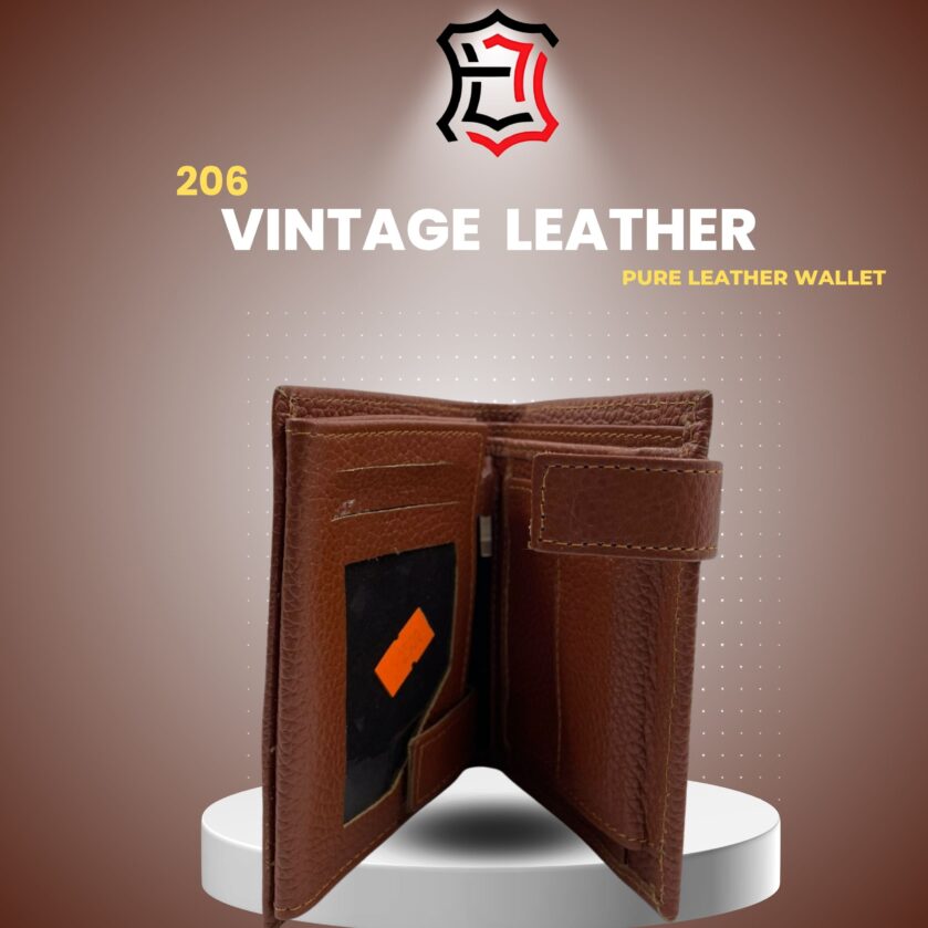 Vintage Leather | Pure Leather Wallet - Image 2