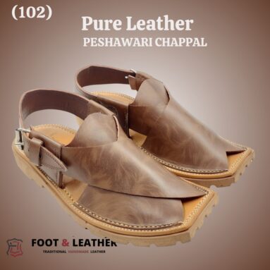 Pure Leather Peshawari Chappal (102)